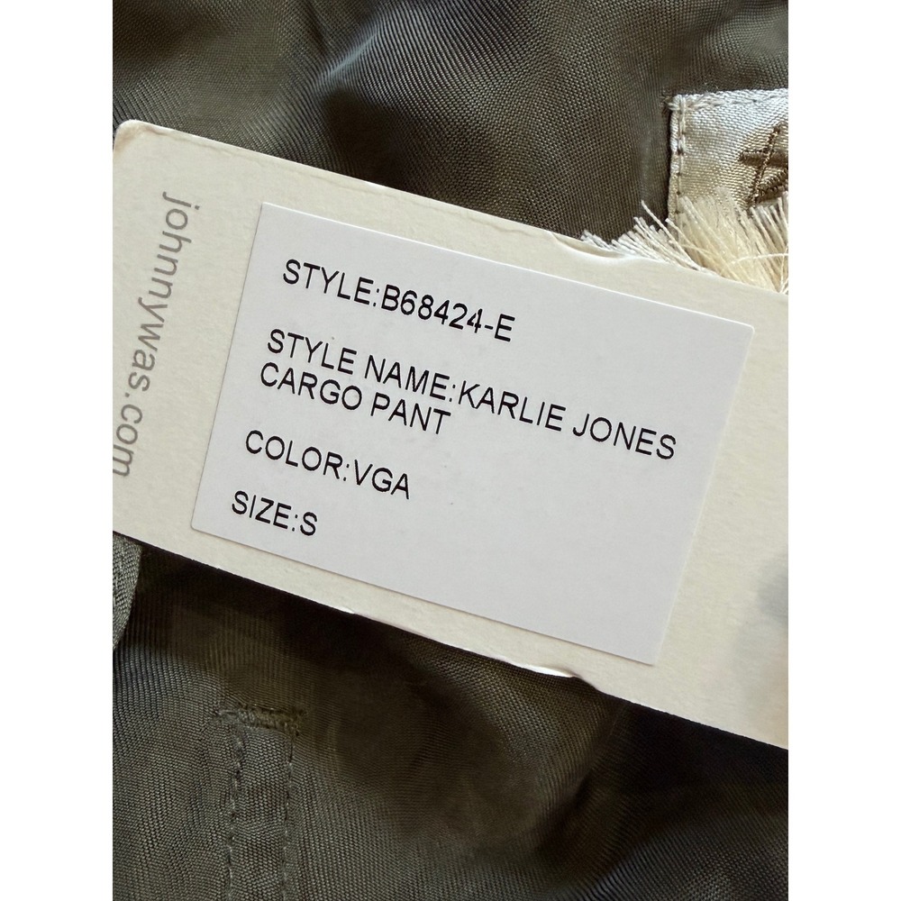 Johnny Was Karlie Jones Cargo Pants Size Small Boho Utility Fairy Grunge - Picture 11 of 12